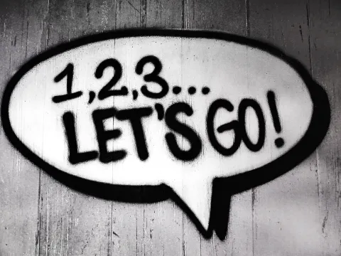 1 2 3 Go